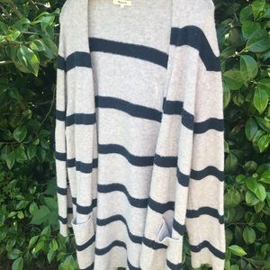 Madewell long cardigan cashmere 36” long